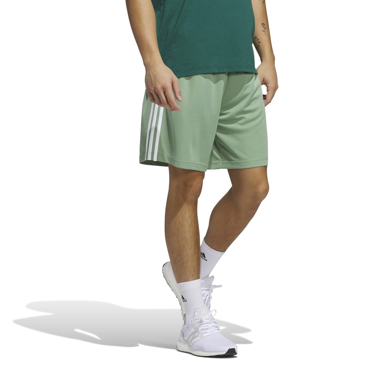 Bermuda Masculina adidas 3 Listras