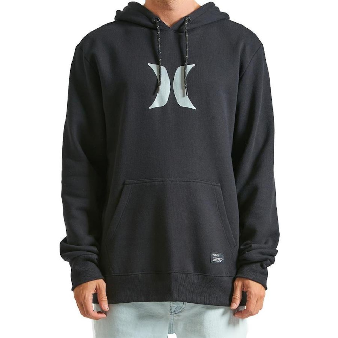 Blusão de Moletom Hurley Canguru Icon - Masculino em Promoção | Centauro