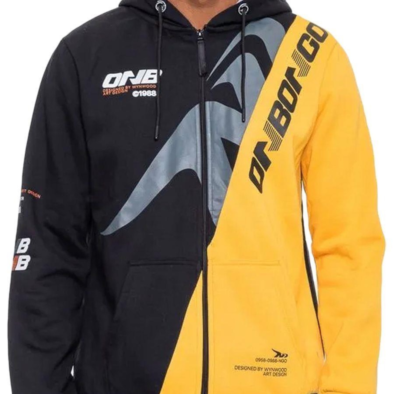 Blusão de Moletom com Capuz Onbongo Onb Masculino Centauro