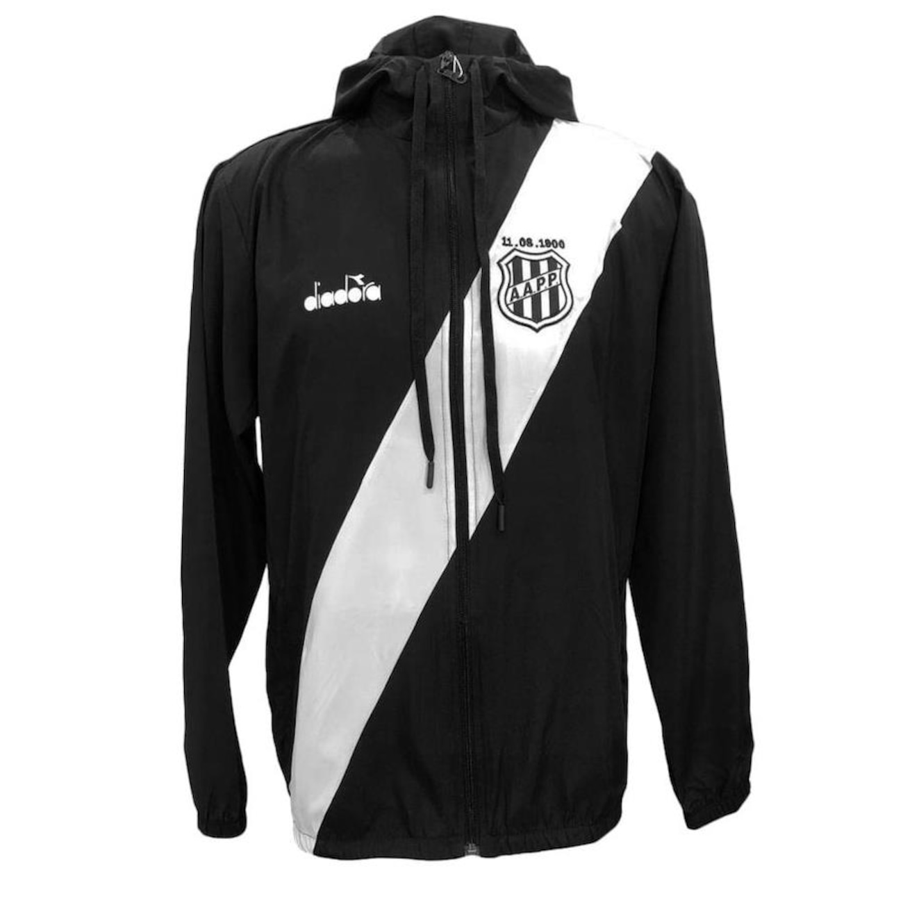 Jaqueta Corta Vento Diadora Ponte Preta 2024 Masculina Centauro