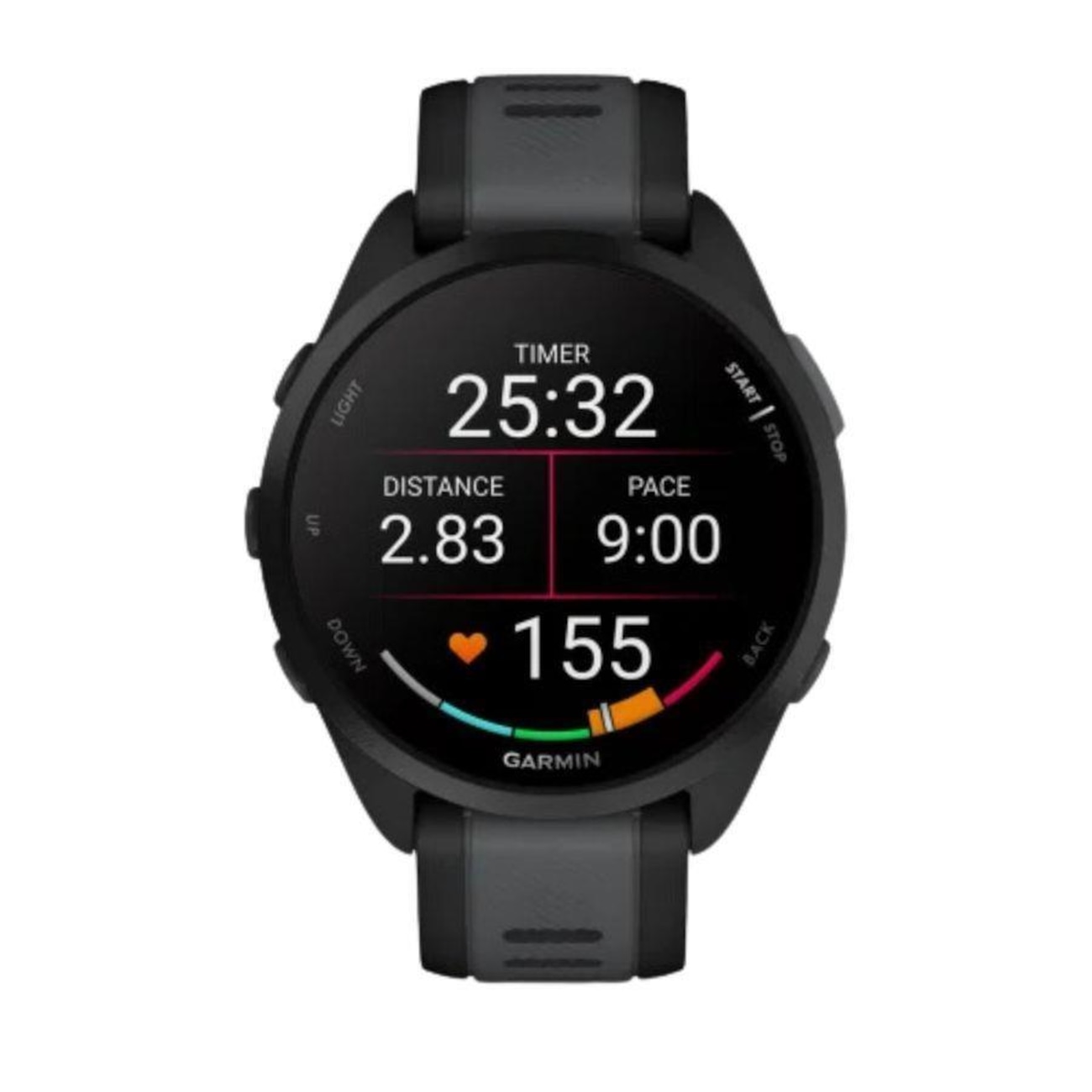 Frequencímetro Garmin Forerunner 165 Music - Adulto | Centauro