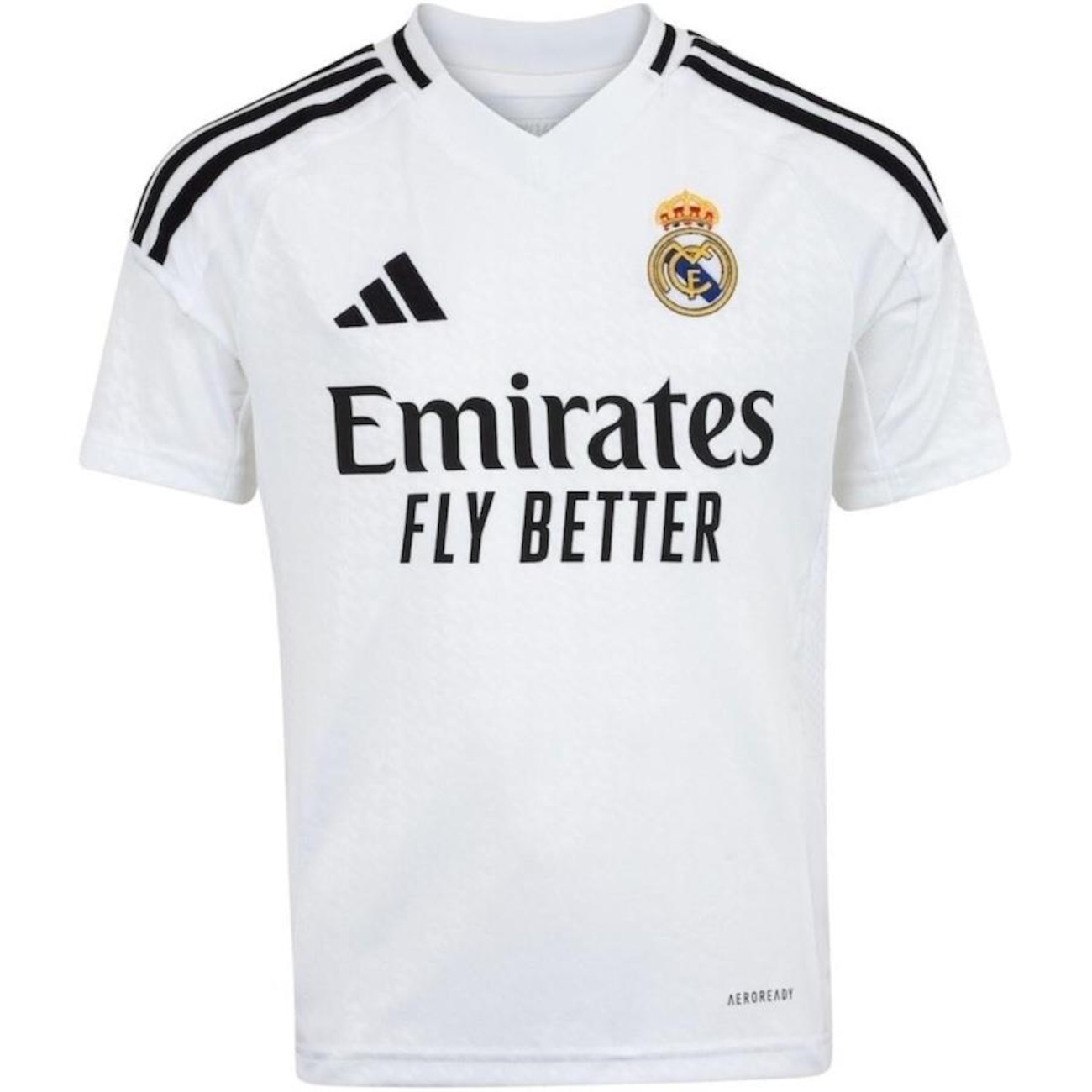 Camisa Do Real Madrid I 24/25 Adidas Infantil