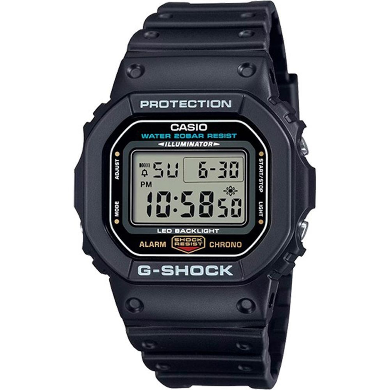 あー　POTR x Casio G-Shock DW-5600 Black Relógio G-Shock Dw-5600Ue-1Dr em Promoção | Centauro