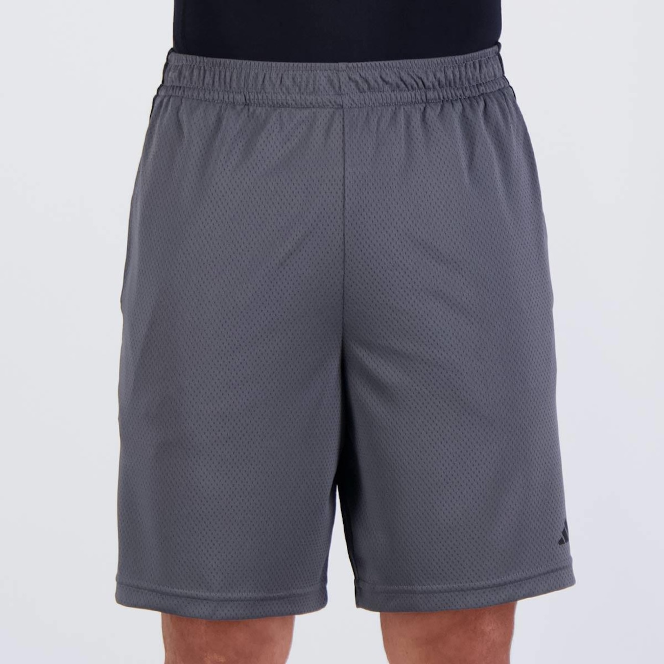 Bermuda adidas 3 Listras Cinza Escuro em Promoção | Centauro