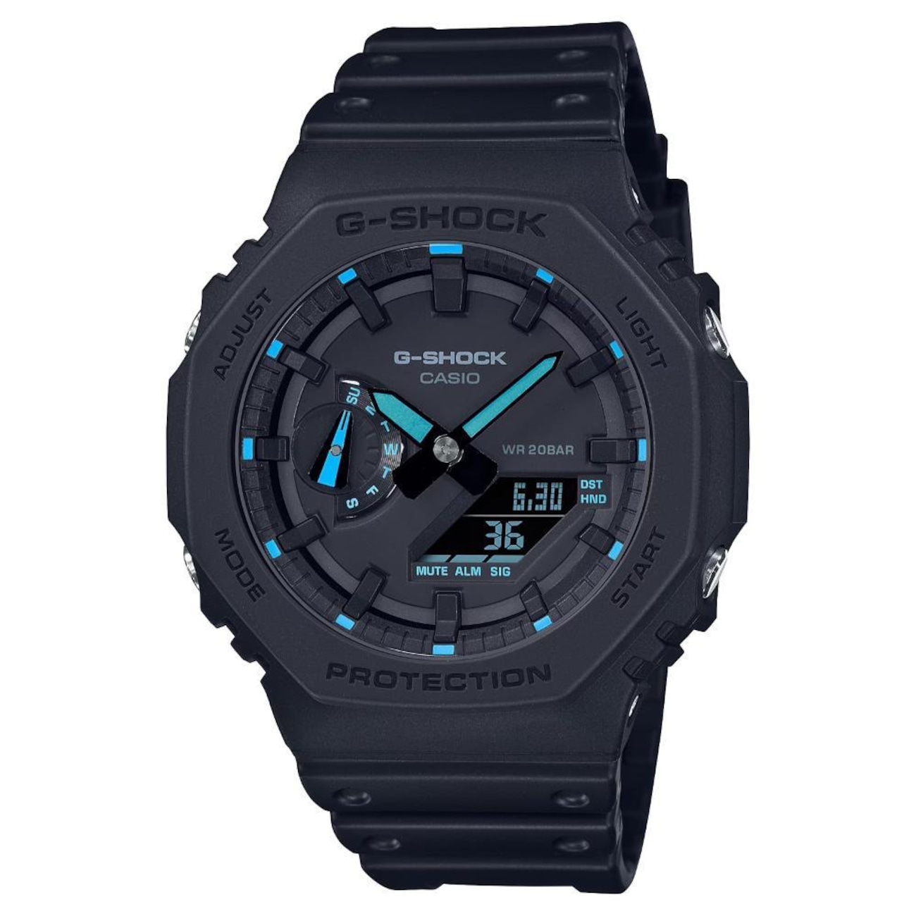 Relógio Casio G-Shock Ga-2100-1A2Dr Carbon - G-Shock Ga-2100
