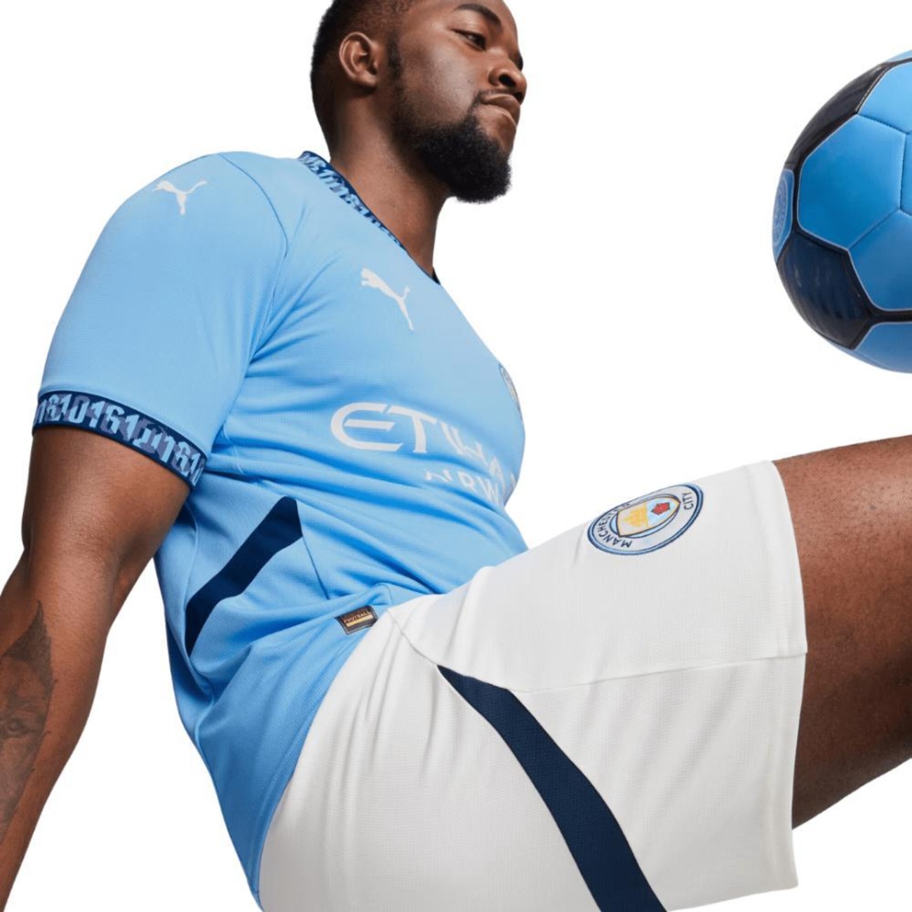 PUMA Manchester City ユニフォーム 0161 Camisa Manchester City Puma 24/25 Torcedor- Masculina | Centauro