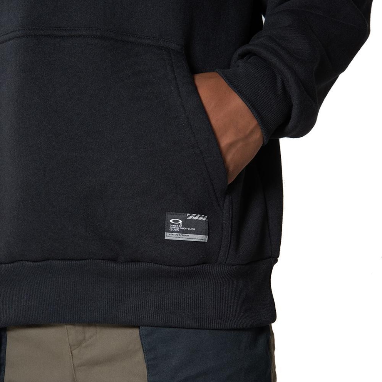 Blusão de Moletom com Capuz Oakley Ellipse Metal Sm25 Masculino