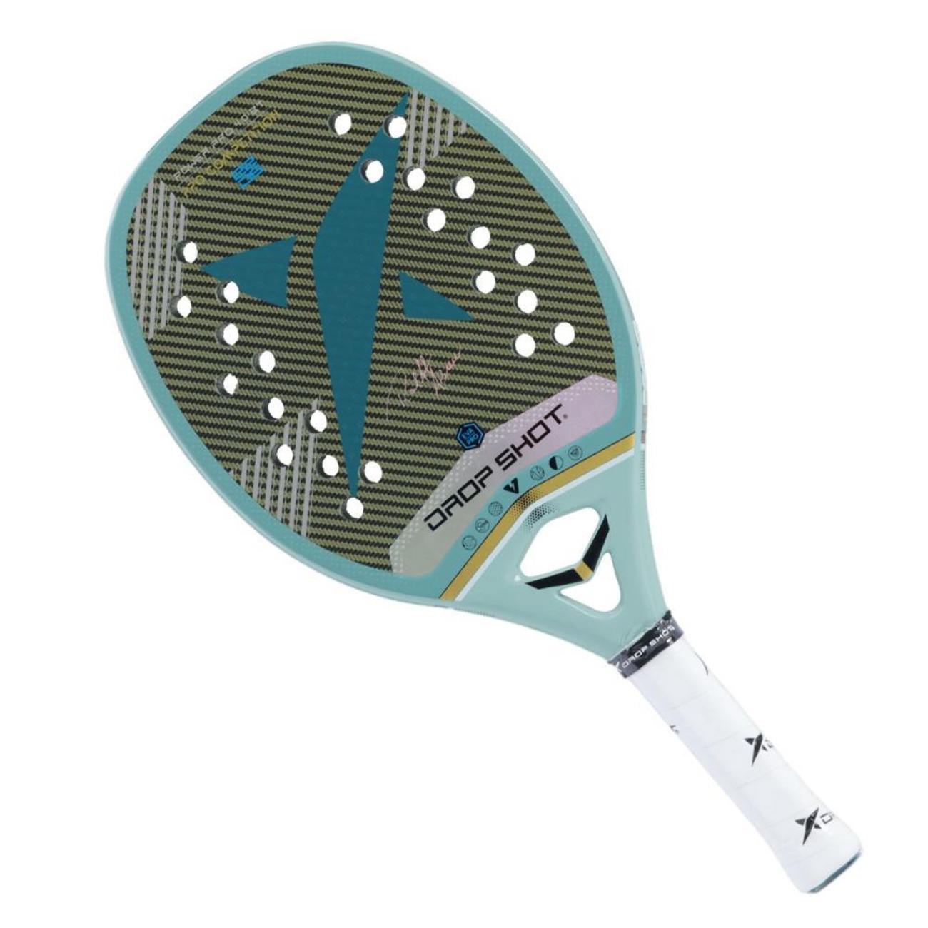 Raquete de Beach Tennis Drop Shot Power Pro 4.0 Ralff Abreu | Centauro