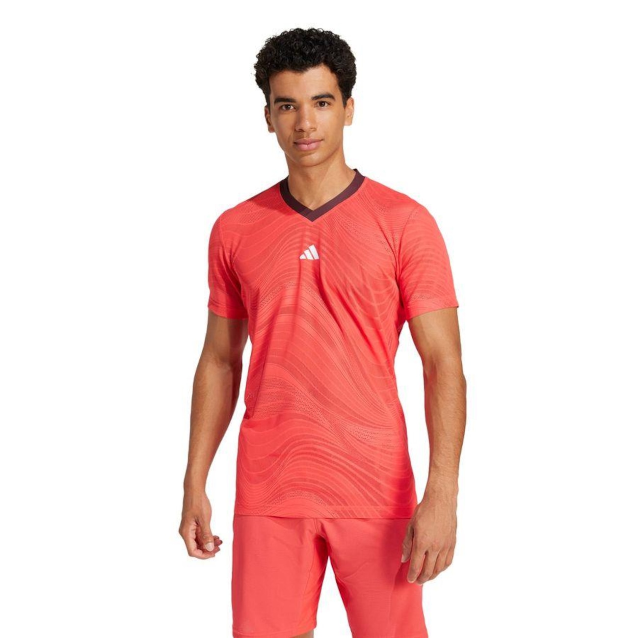 Camiseta adidas Tennis Pro Climacool+ Malha Elástica Freelift