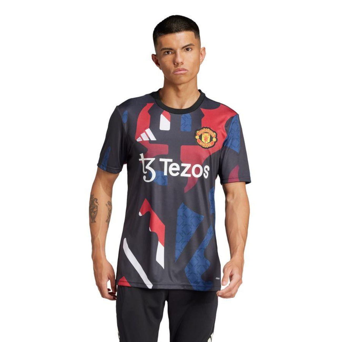 Camisa Pré-Jogo Manchester United 24/25 adidas - Masculina | Centauro