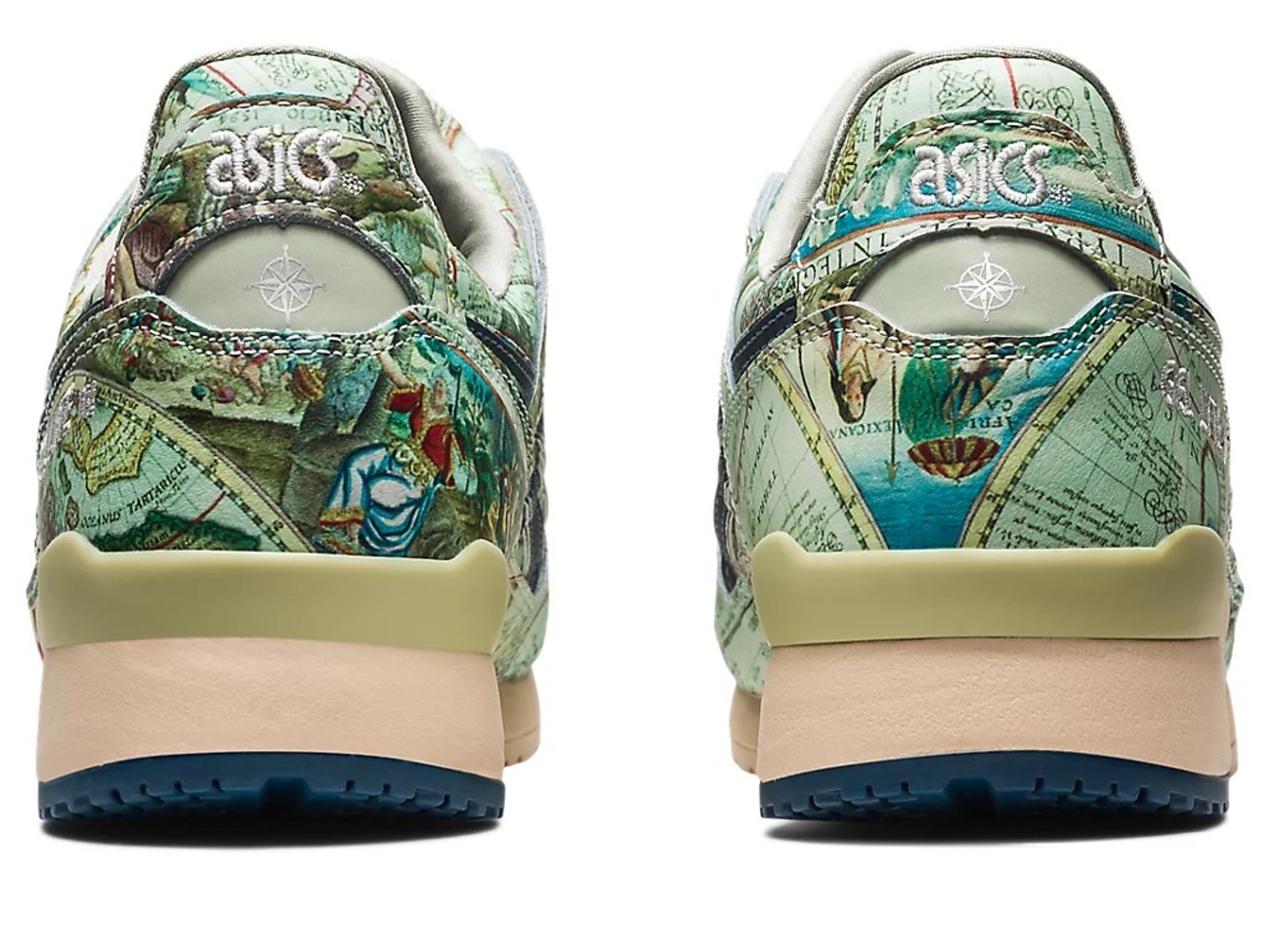 Tênis Asics Gel lyte Iii Og X Atmos Aged Map - Unissex | Centauro