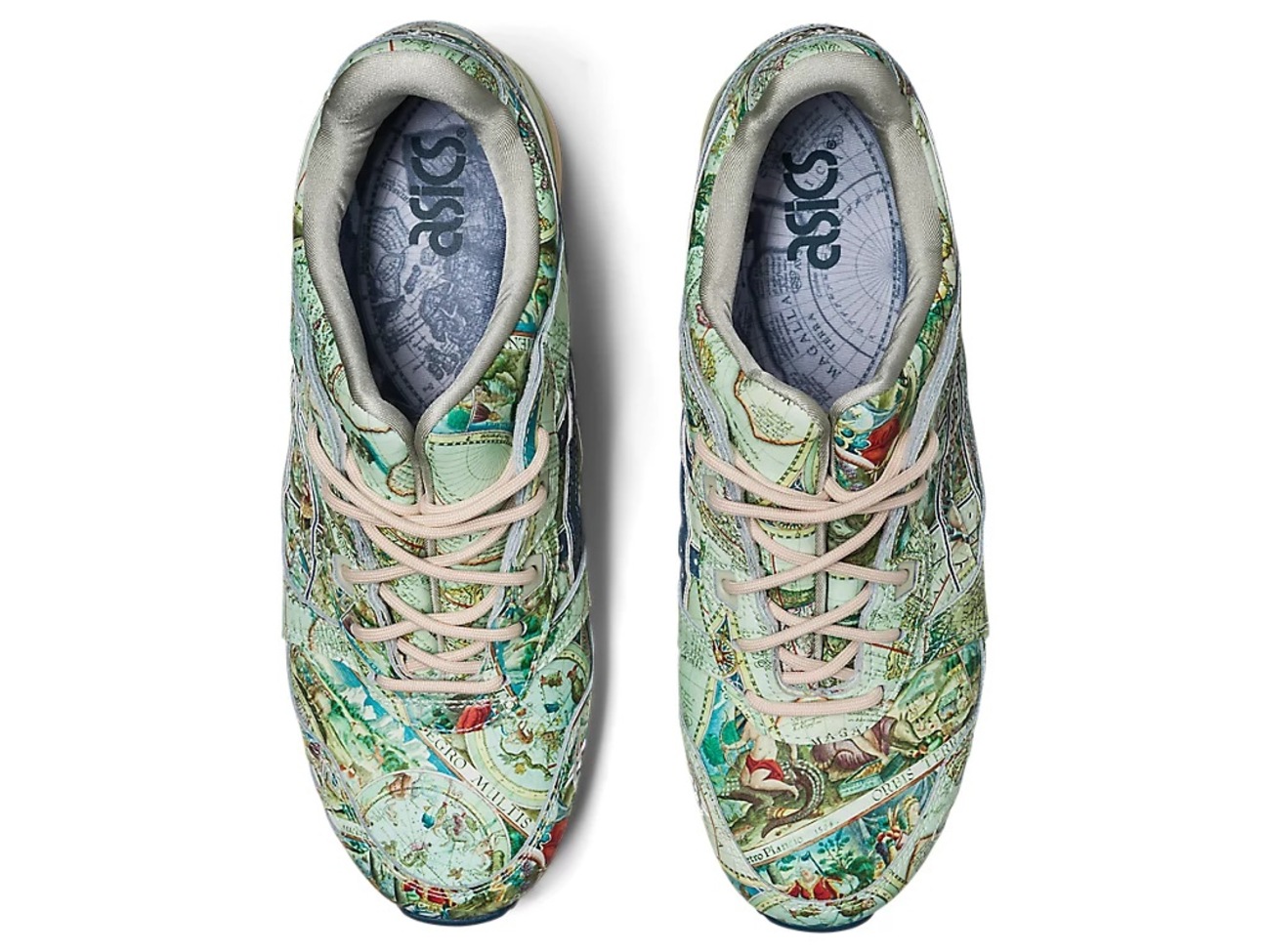 Tênis Asics Gel lyte Iii Og X Atmos Aged Map - Unissex | Centauro