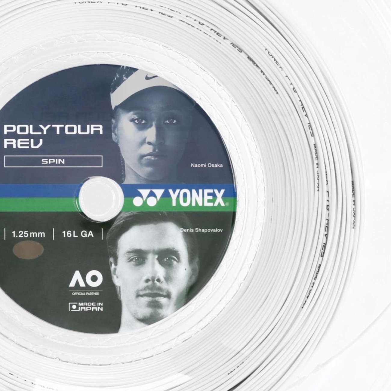 Corda Yonex Poly Tour Rev 16l 1.25mm Rolo Com 200 Metros | Centauro