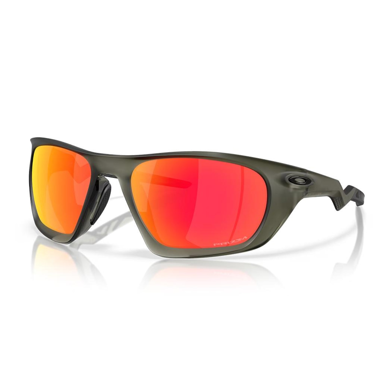 Óculos de Sol Oakley Unissex Lateralis Matte Olive Ink Prizm em