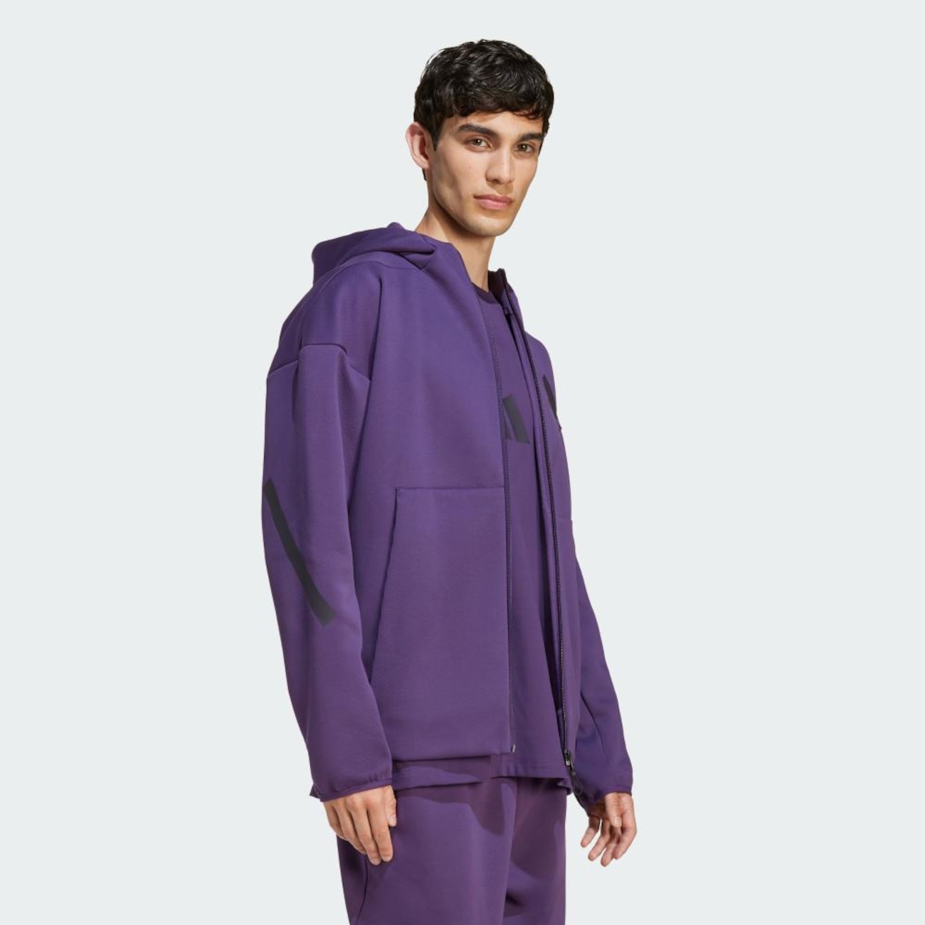 Jaqueta Capuz adidas New Z.N.E. Fullzip - Masculina | Centauro