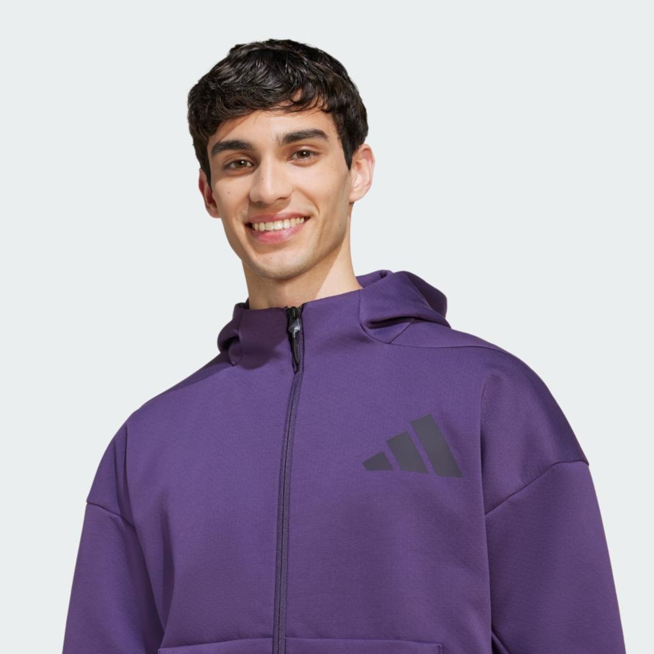 Jaqueta Capuz adidas New Z.N.E. Fullzip - Masculina | Centauro