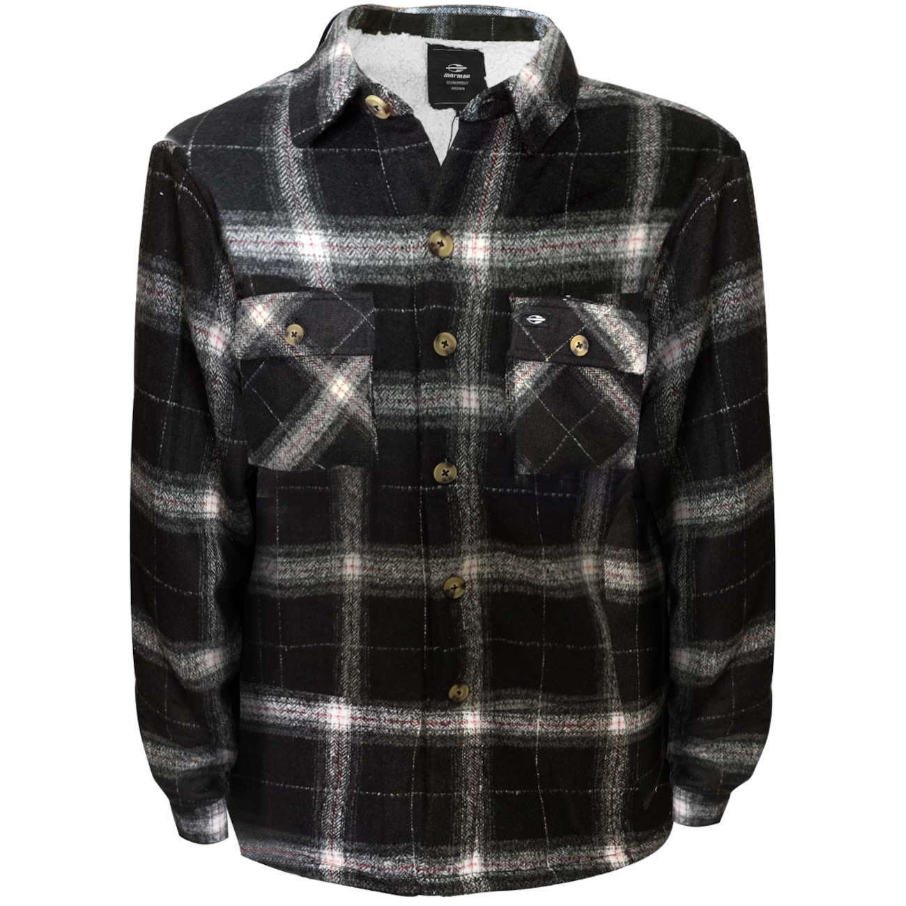 Jaqueta Mormaii Flanelada Xadrez - Masculina | Centauro