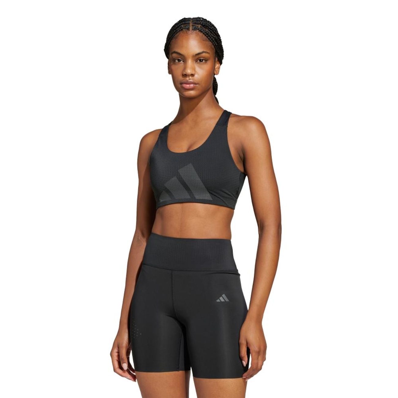 Top Treino Médio Suporte adidas Powerimpact HIIT - Feminino | Centauro