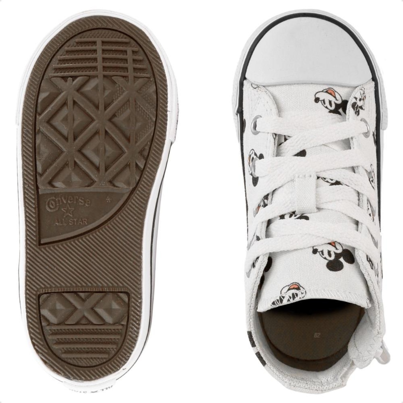 Tênis Converse All Star Chuc Taylor C. Alto Mickey - Infantil em