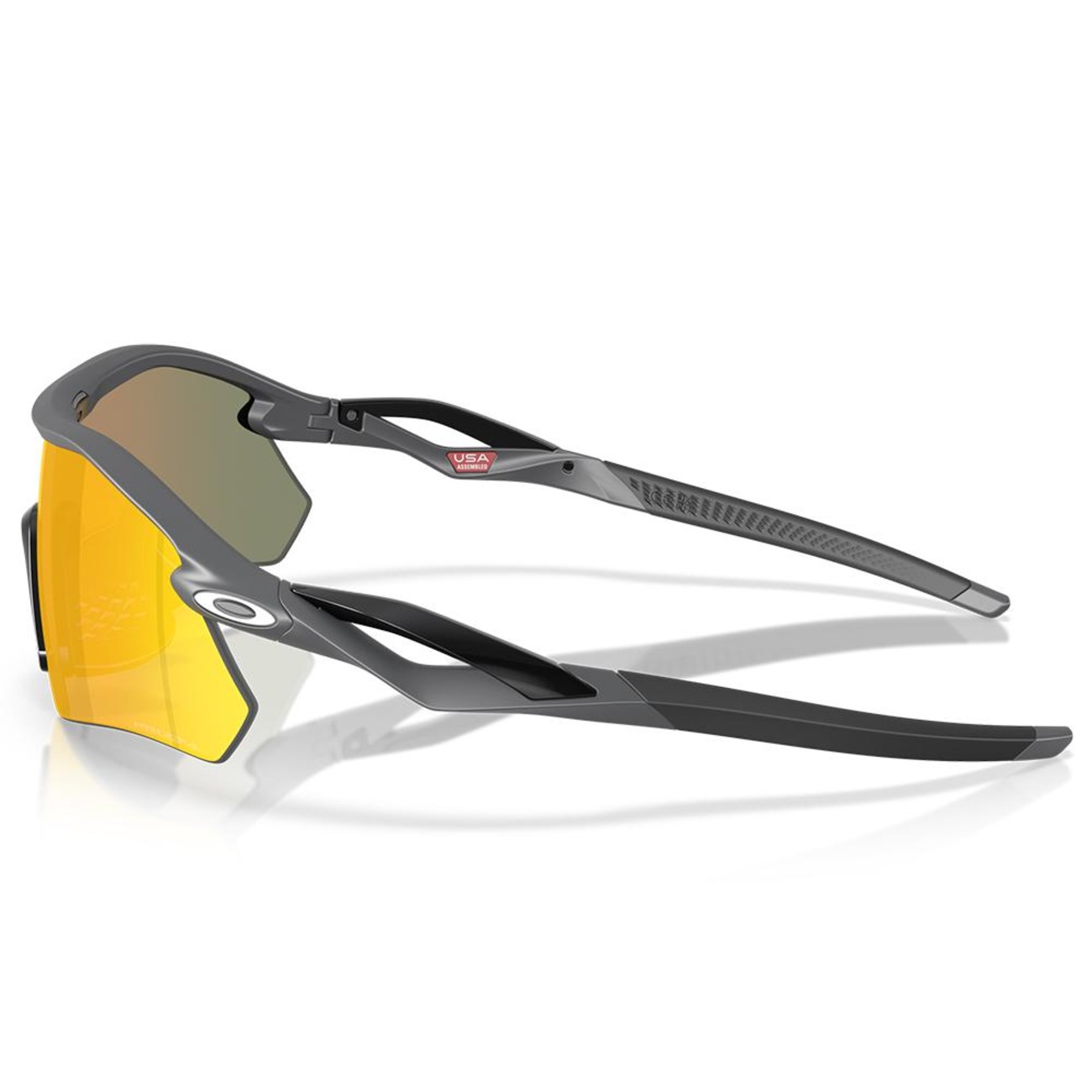 Óculos de Sol Unissex Oakley Radar Plate Matte Carbon Prizm Ruby