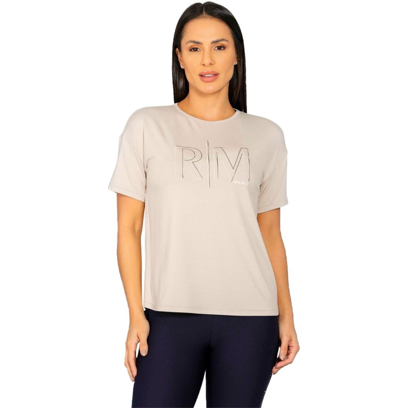 Maglia Running Donna More Mile Train To Run, Manica Lunga, Collo A Imbuto, Grigio, Taglia M