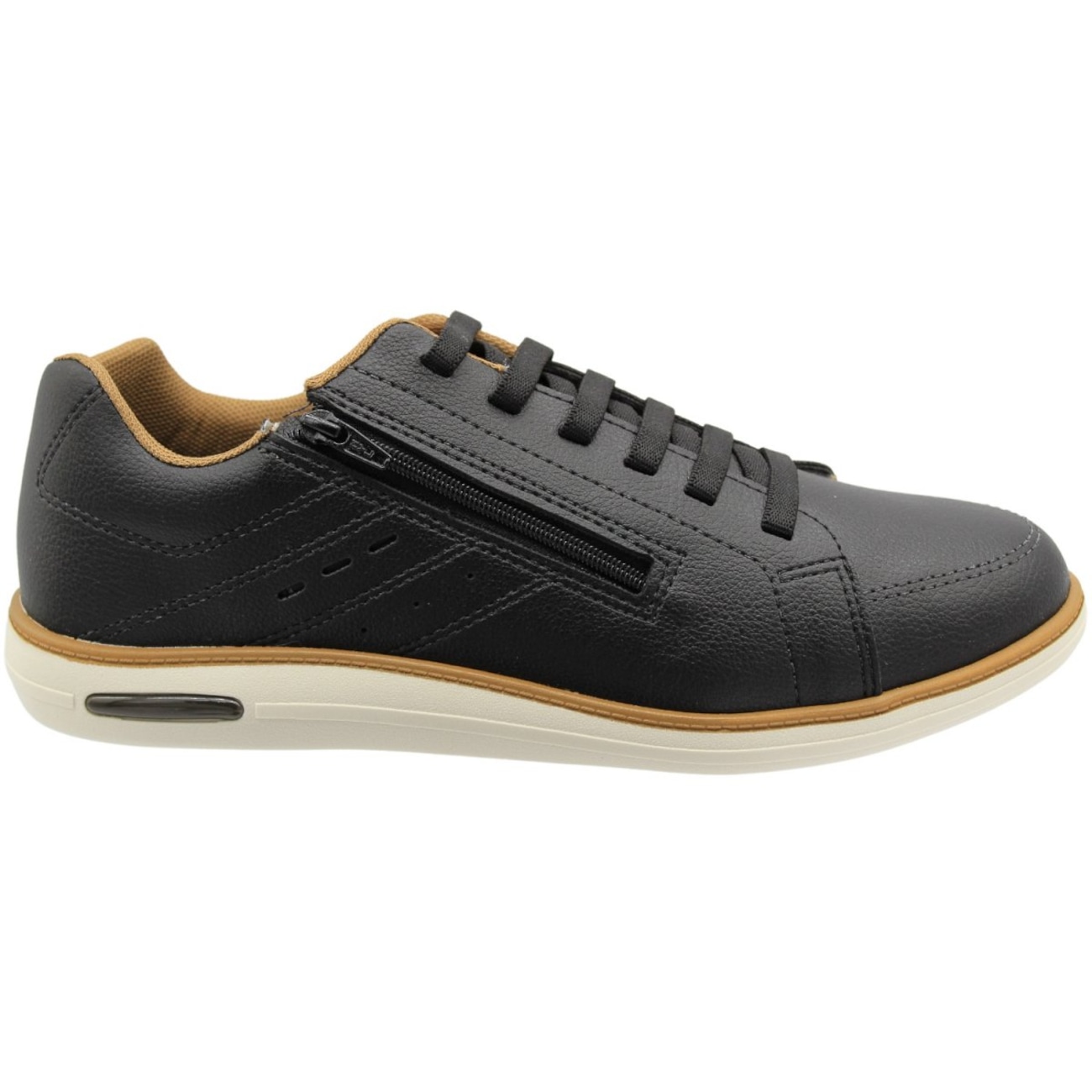 s_boy Tênis Masculino Vermont Casual BRsport Zíper Calce Fácil | Centauro