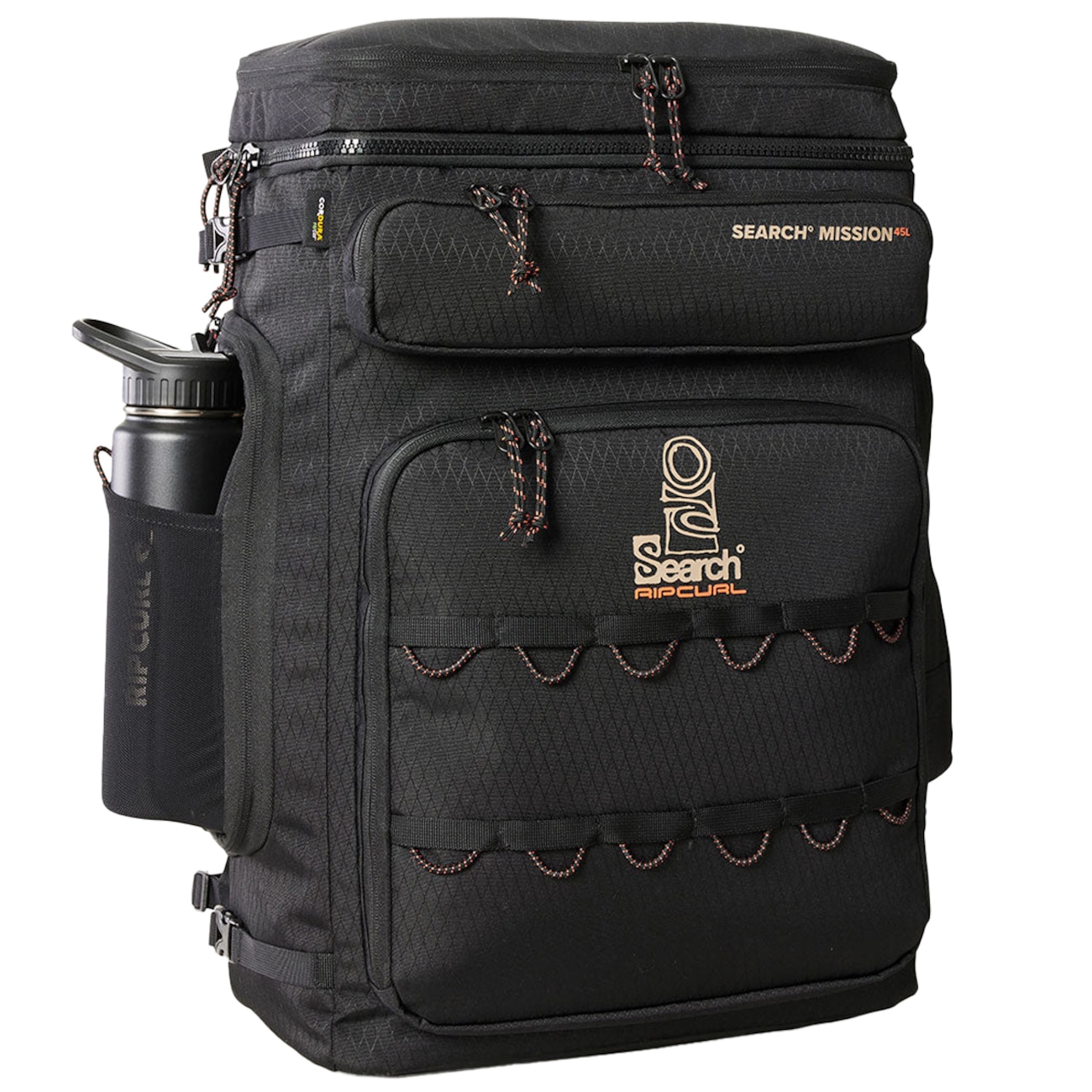 Mochila Unissex Rip Curl Search Mission Cordura Jet Black 45