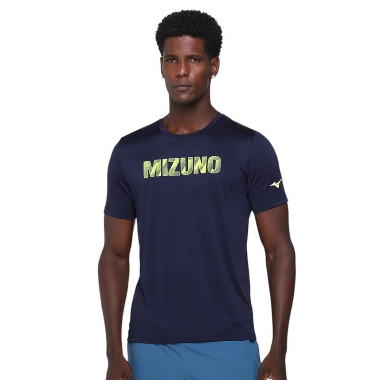 Camiseta Mizuno Energy Stamp Masculina