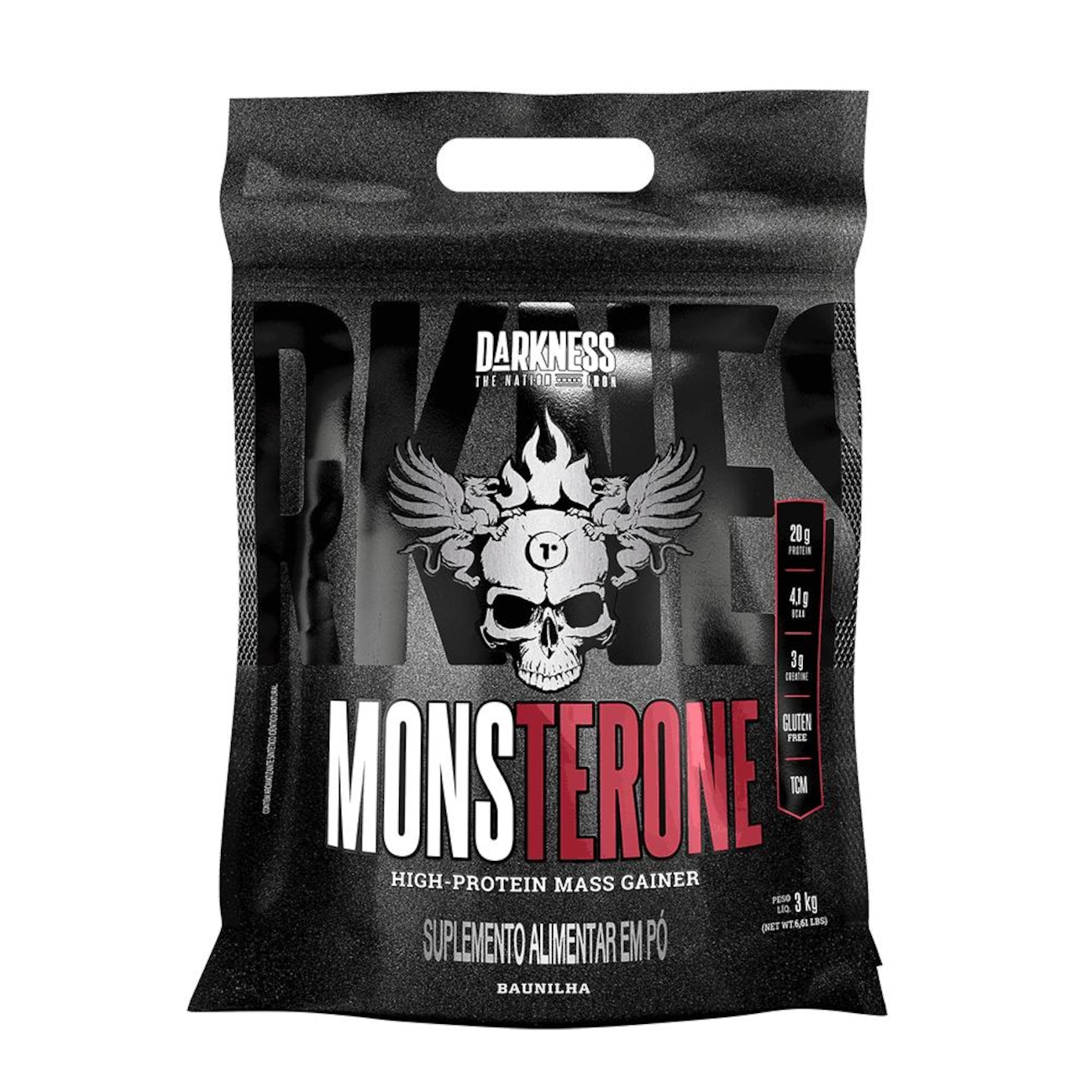 Hipercalórico Darkness Monsterone Baunilha 3kg Pouch | Centauro