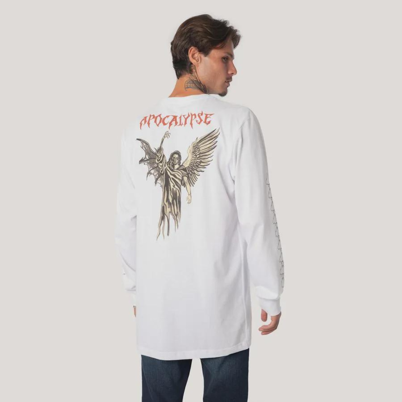 Camiseta Regular Manga Longa MCD Apocalipse Masculino | Centauro