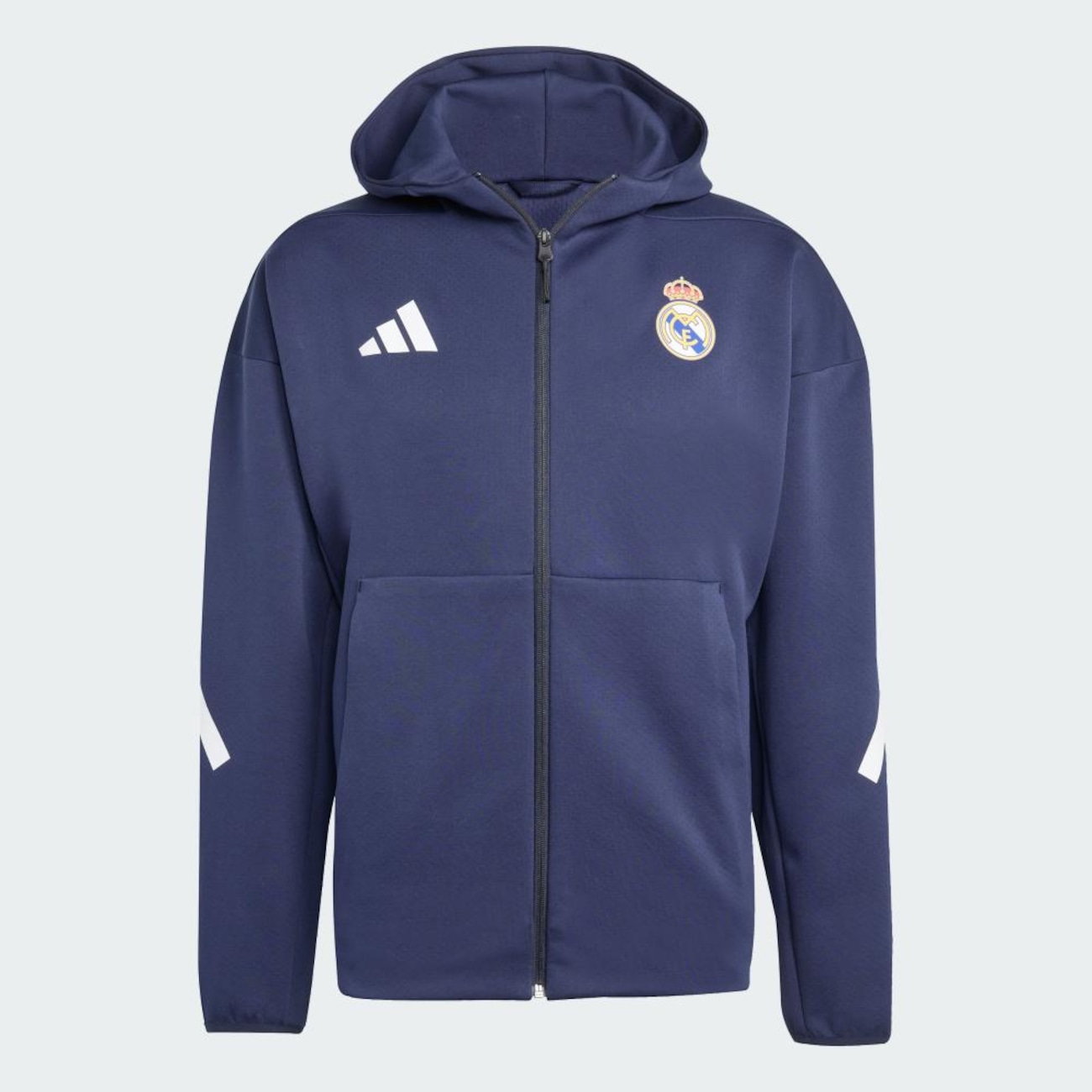 Jaqueta Hino Masculina Adidas Real Madrid Z.N.E. | Centauro