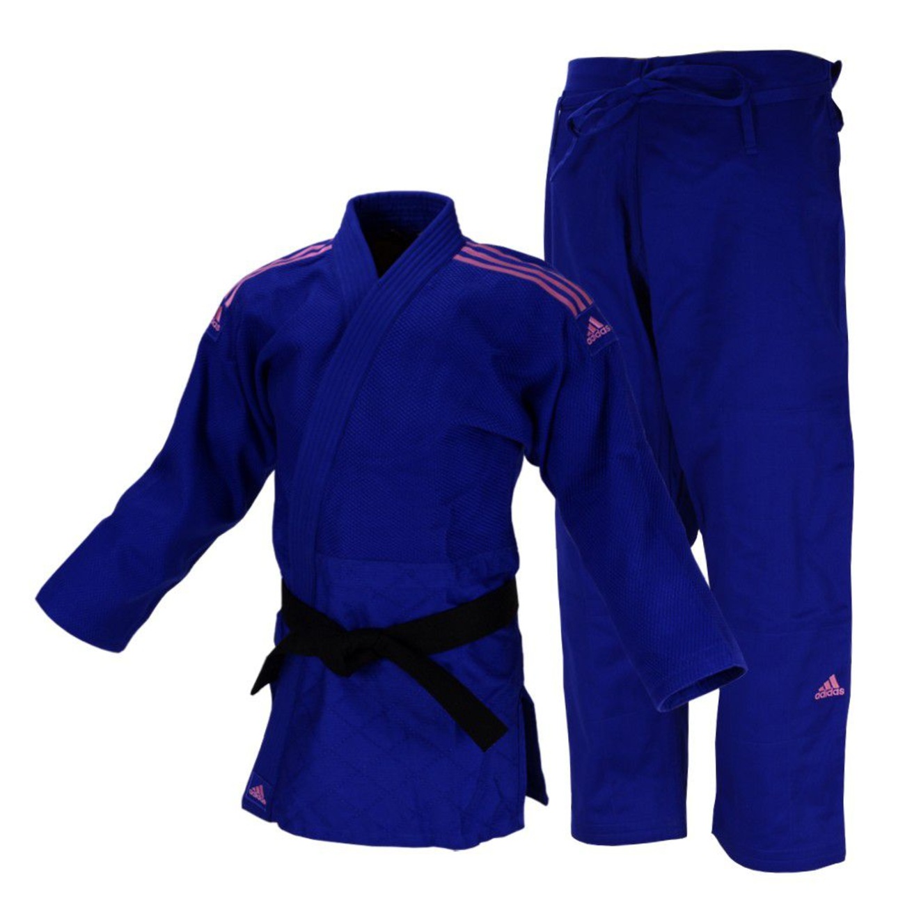 Kimono Judô adidas Quest J690 Azul/Rosa | Centauro