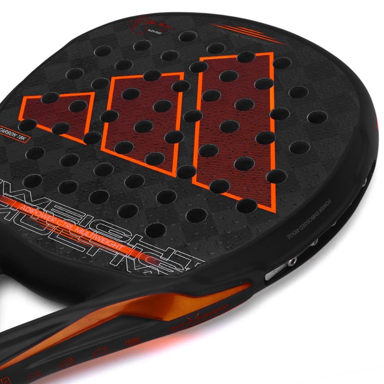 Raquete De Padel adidas Adipower Multiweight Ctrl 3.3 Alex Ruiz em