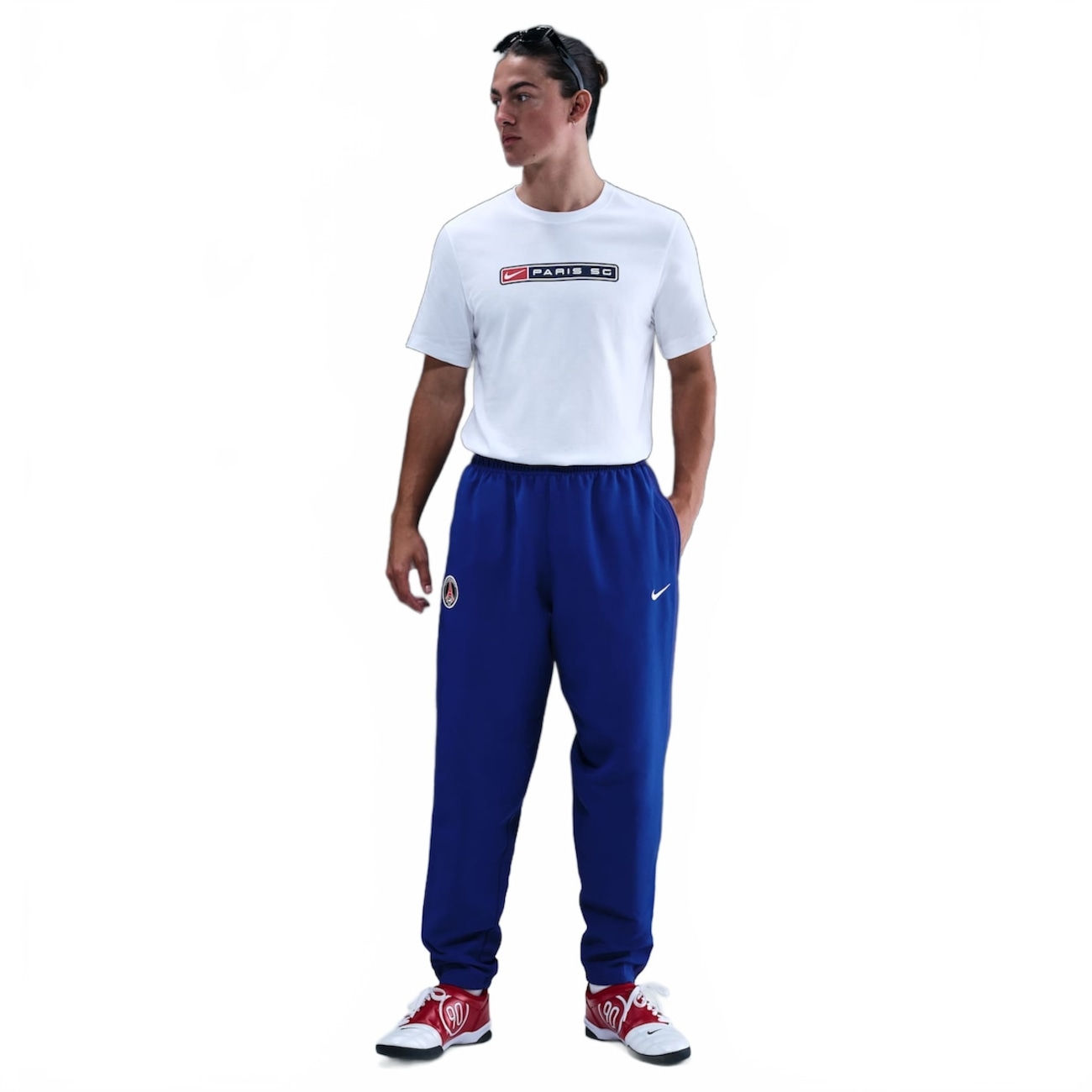 Calça Paris Saint-Germain Nike Reedição Total 90 Masculina em