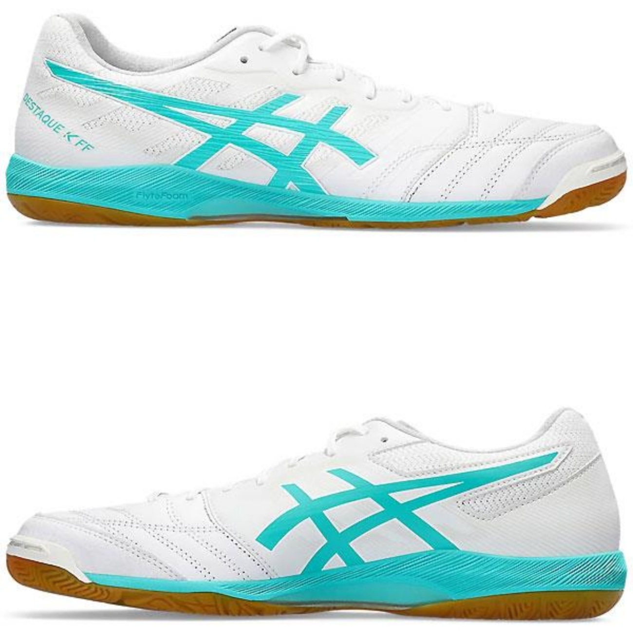 アシックス DESTAQUE K FF DESTAQUE K FF TF | Safety Yellow/Atlantis Blue | フットサル
