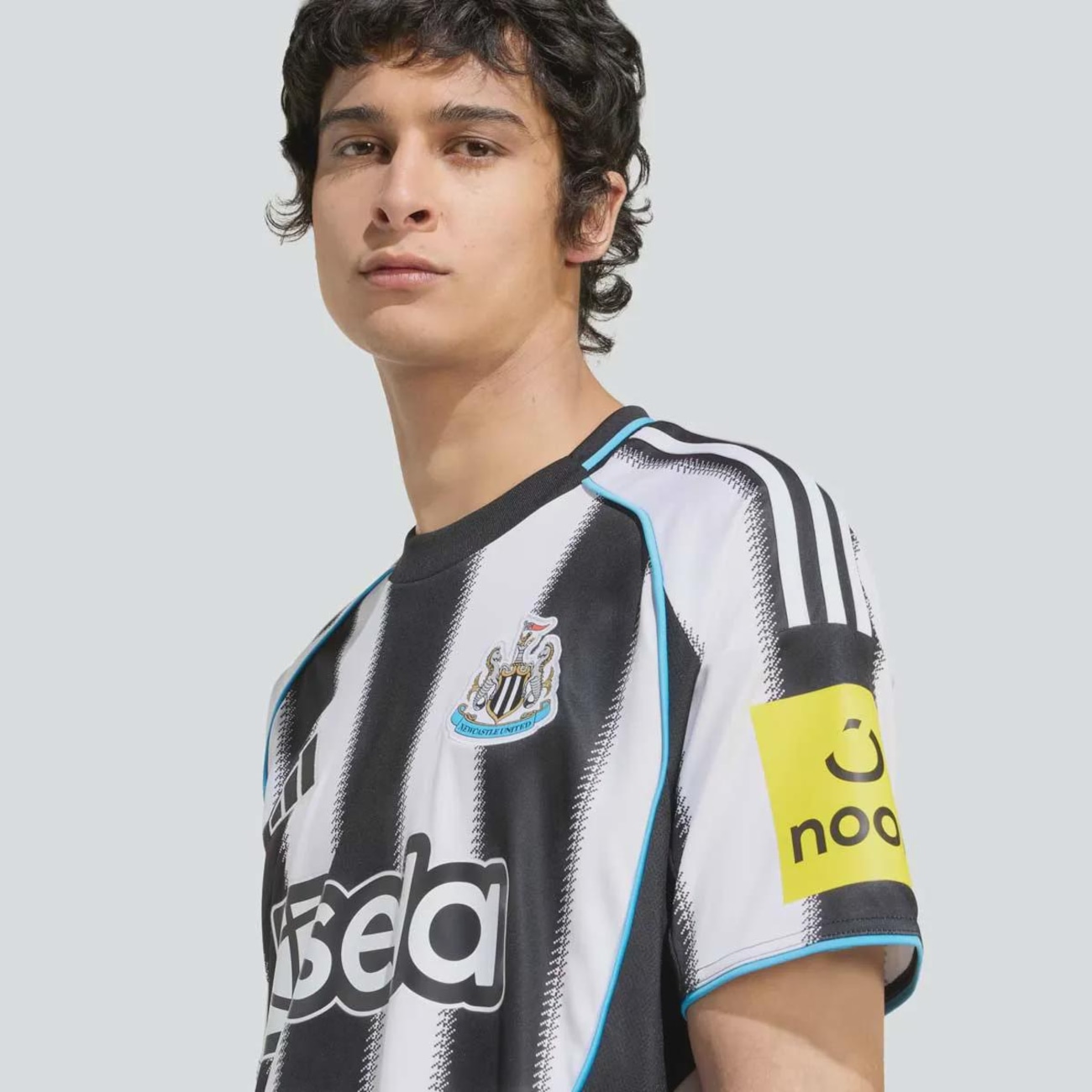 Camiseta Newcastle United 25/26 Home adidas Masculina | Centauro