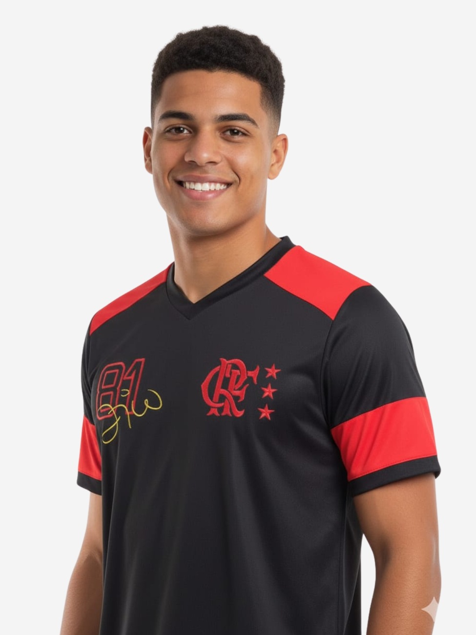 Camiseta do Flamengo Mengão Retrô Zico Número 10 Oficial 81