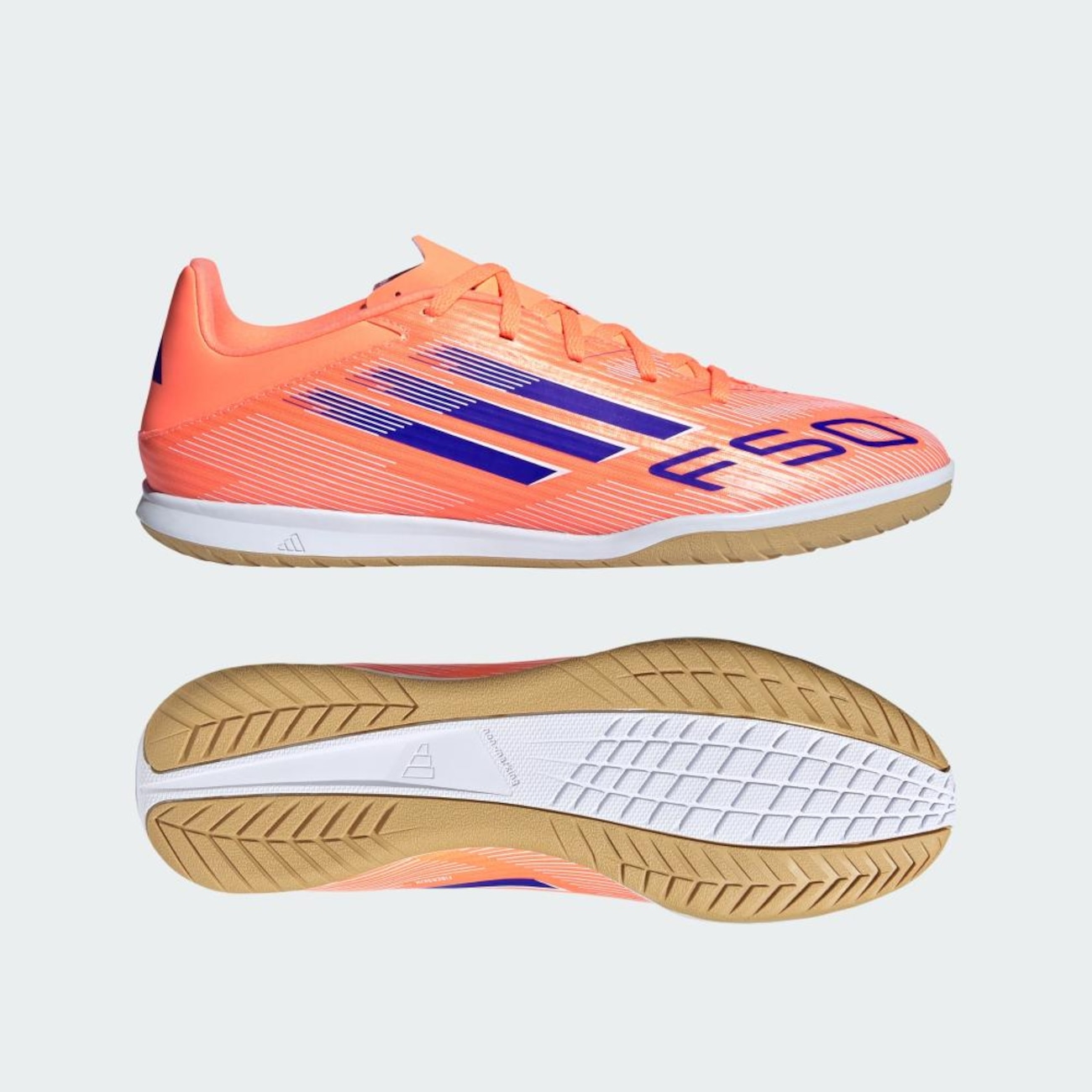 adidas f50＋　25.5㎝ Chuteira Futsal Adulto adidas F50 Club em Promoção | Centauro