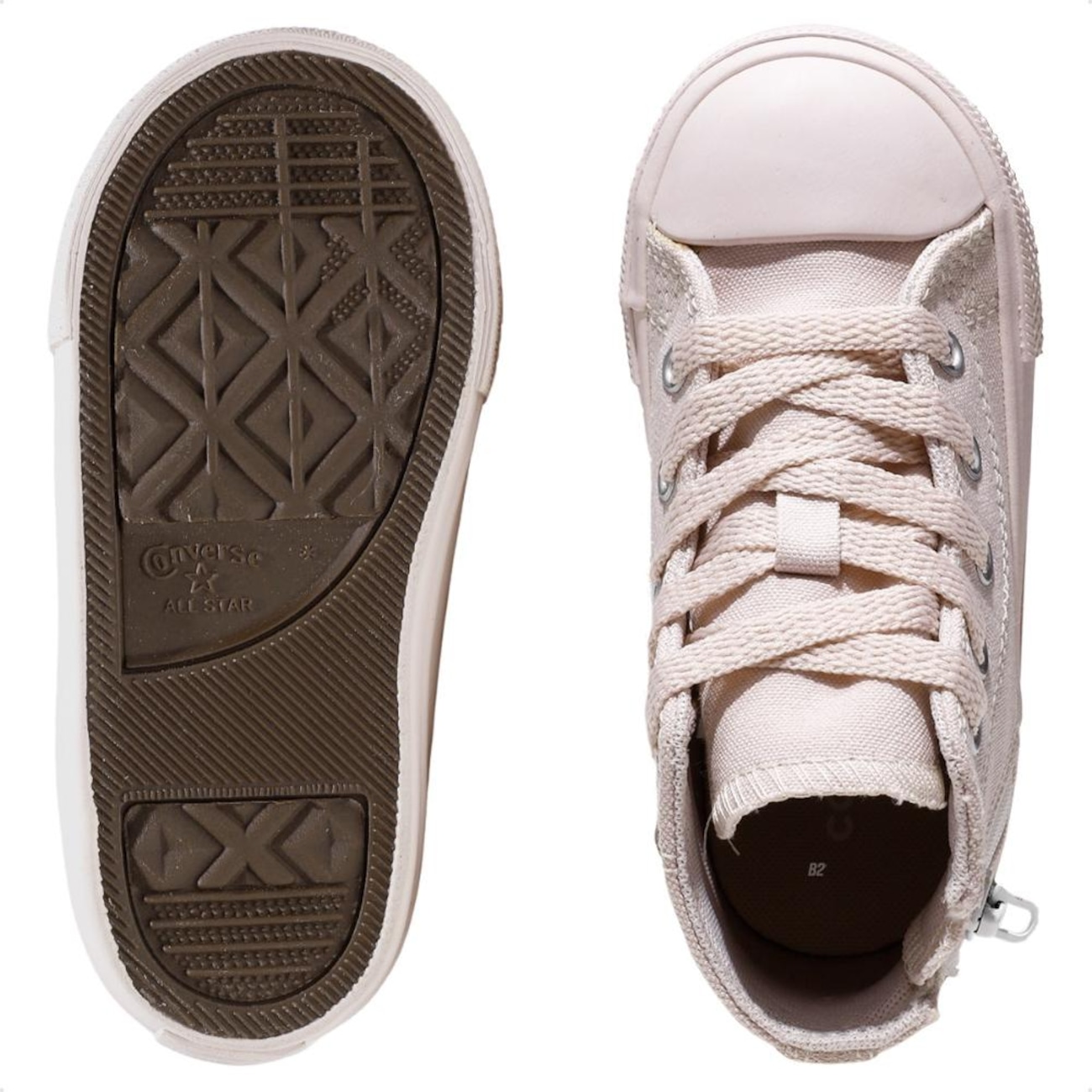 Tênis Infantil Converse All Star Chuck Taylor Side Zip em Promoção