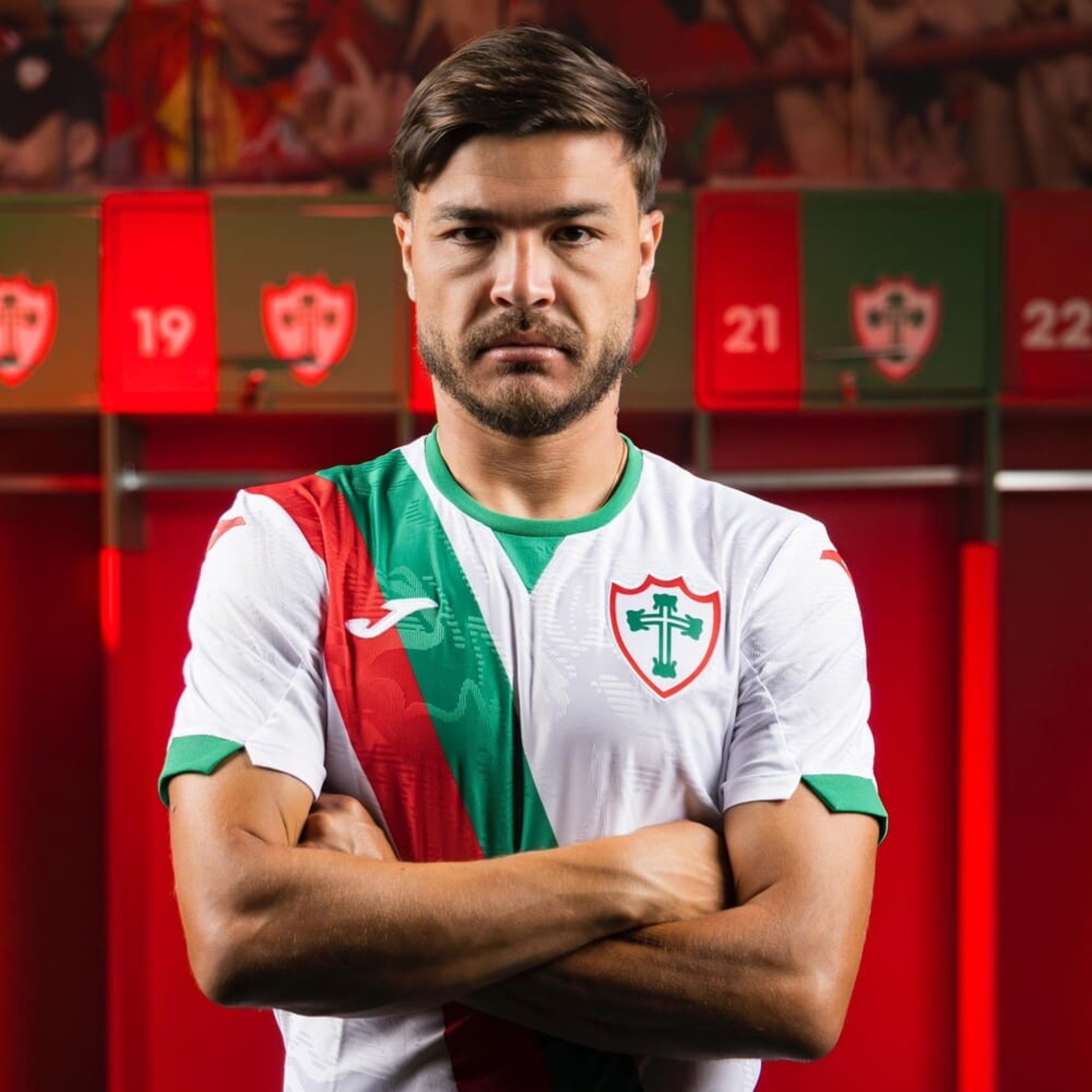 Camisa da Portuguesa II 25/26 Joma Jogador Masculina | Centauro
