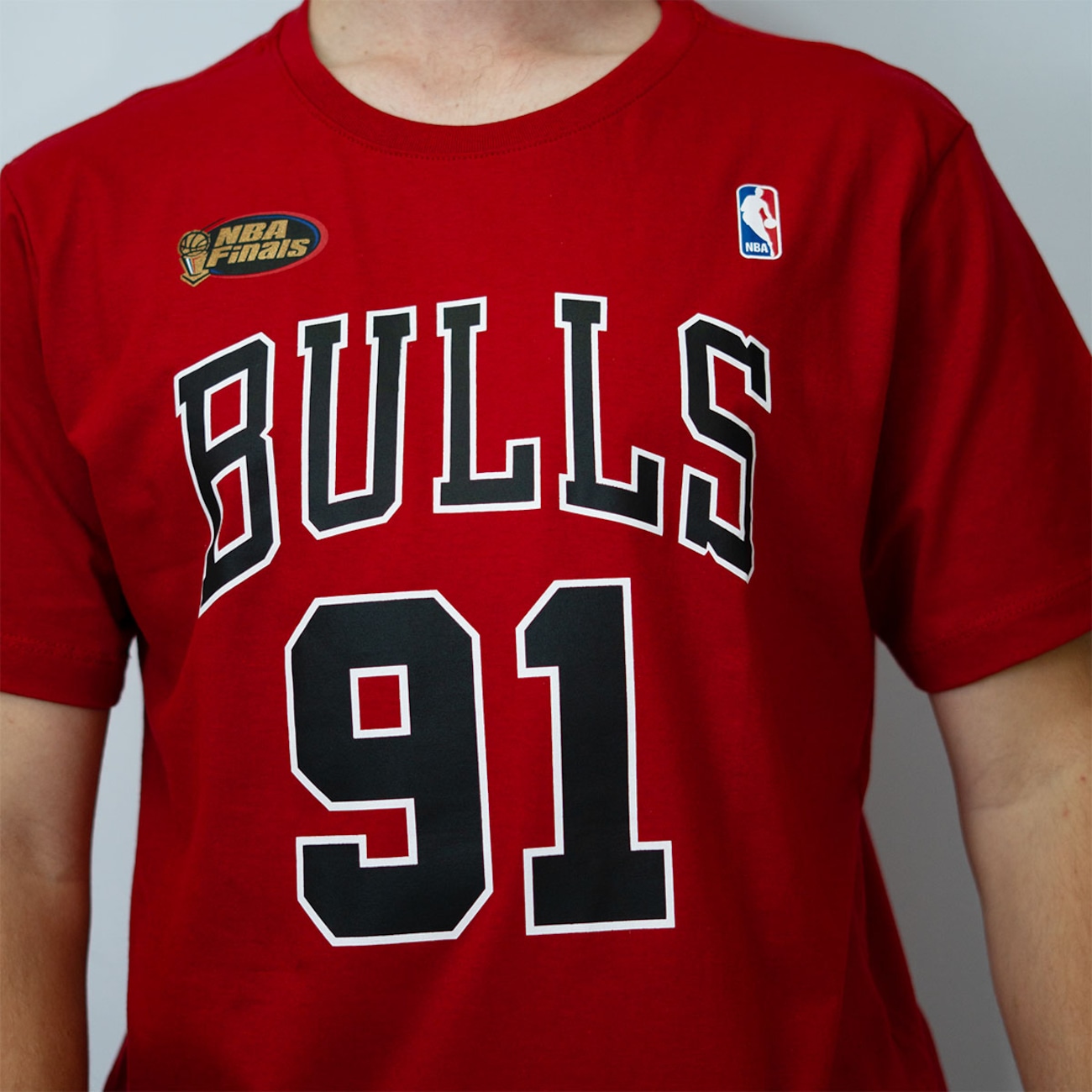  NBA BULLS RODMAN 91 ユニフォーム　Lサイズ Camiseta NBA Chicago Bulls Rodman 91 - Masculina | Centauro