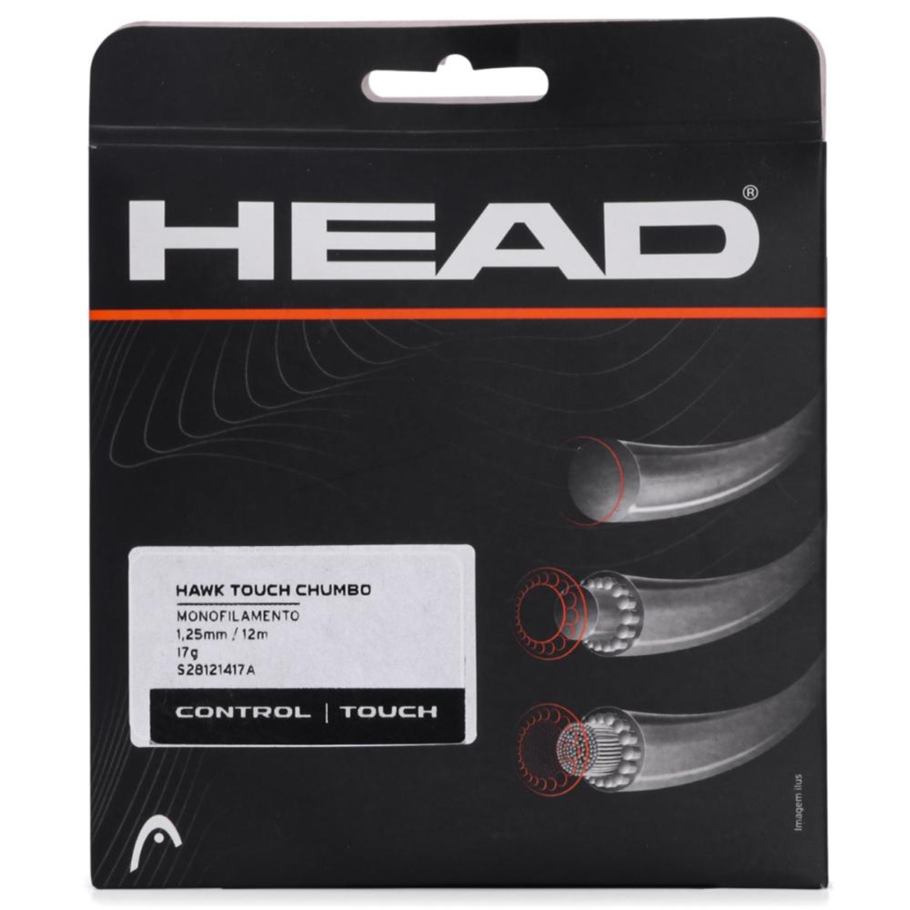 Corda Head Hawk Touch 17L 1.25mm Chumbo - Set Individual | Centauro