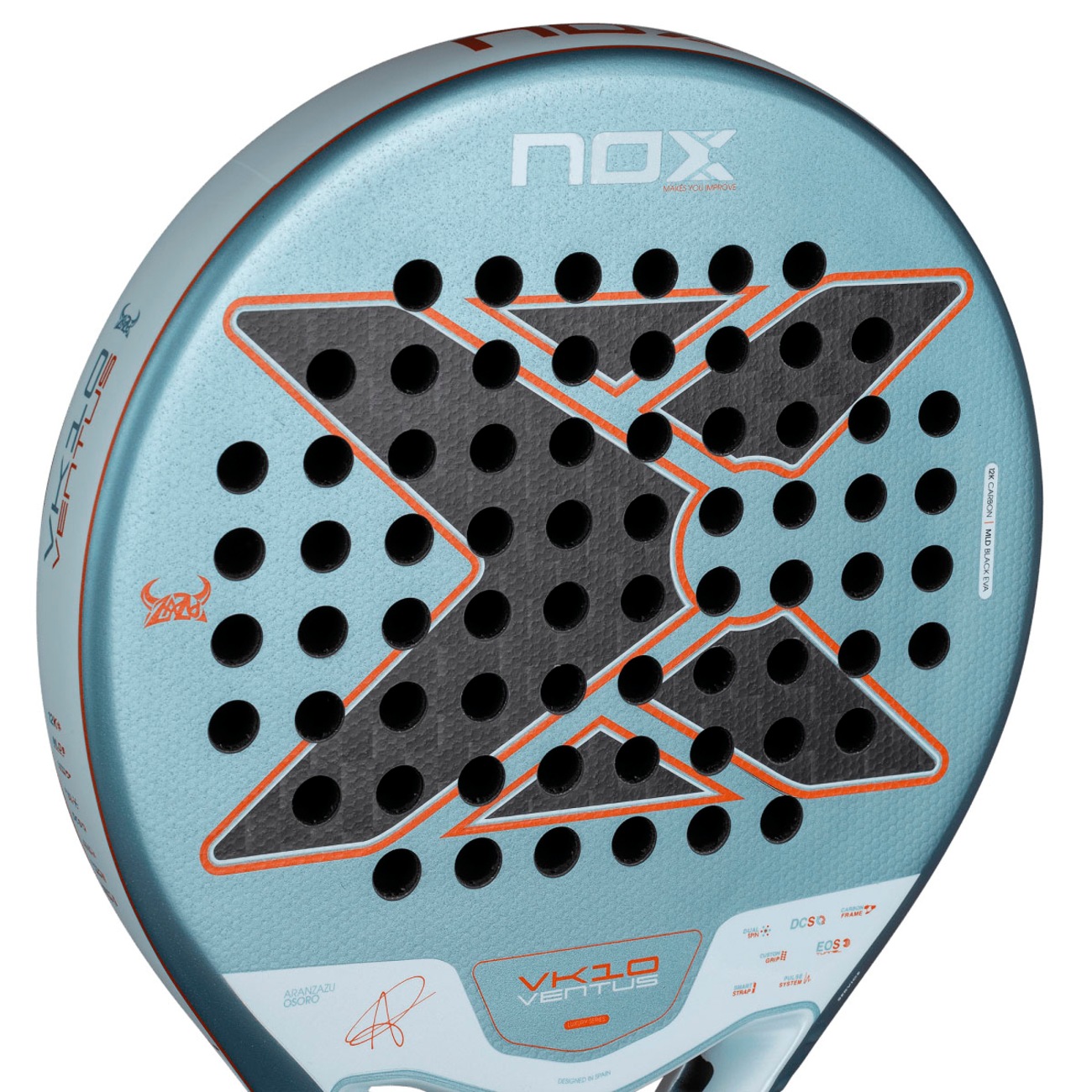 Raquete Padel Nox VK10 Ventus Control 12k Aranzazu Osoro 2026