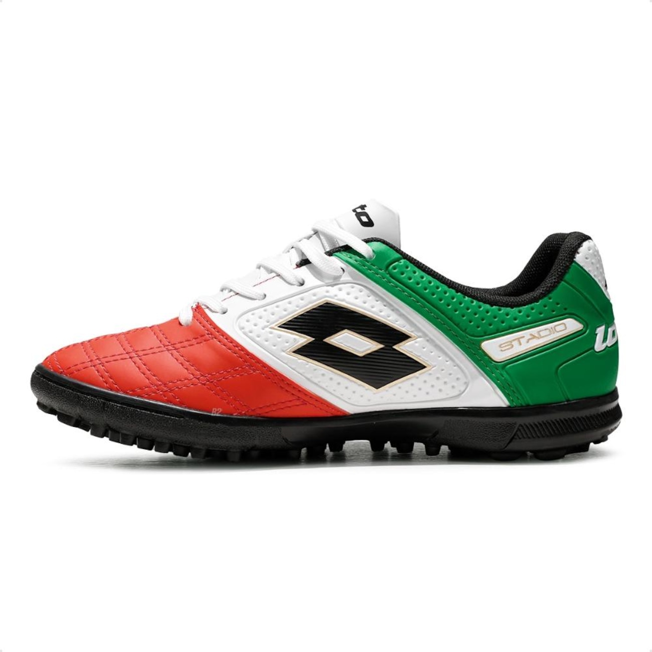 Chuteira Society Masculina Lotto Stadio Potenza Gold B500 em