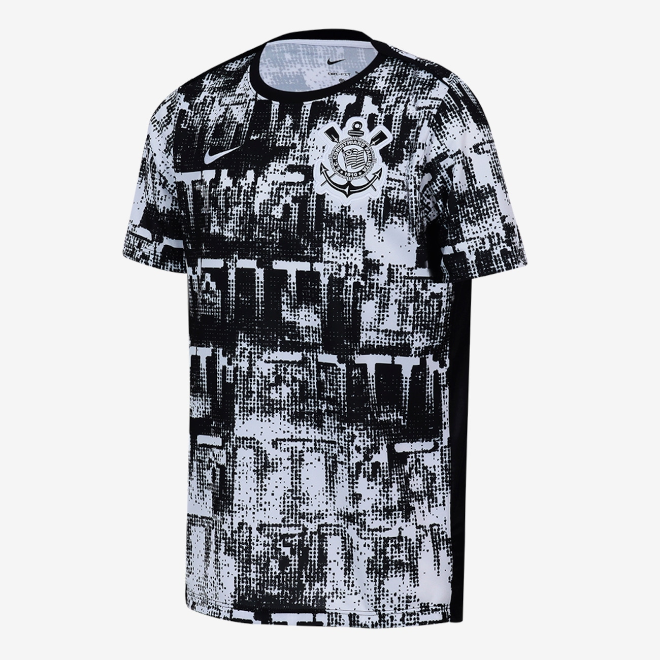 Camiseta Corinthians Nike 2026 Pré-Jogo Infantil em Promoção