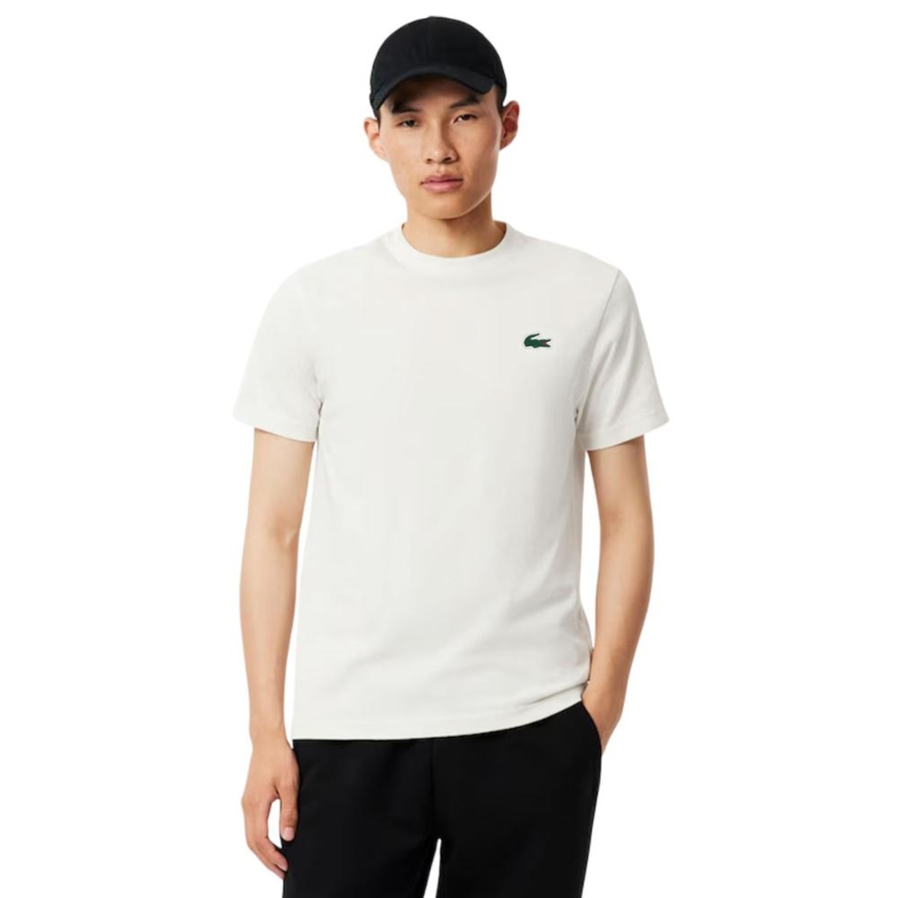 Camiseta Lacoste Tradicional Tênis Ultra-Dry Masculina | Centauro