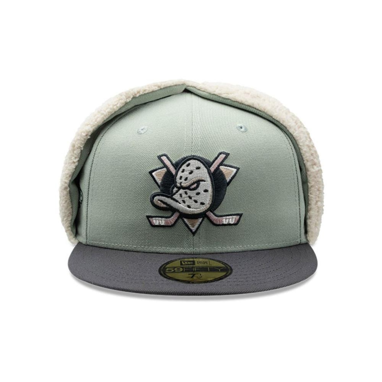 Boné New Era 59Fifty Energy Anaheim Ducks Aba Lateral Dog Ear NHL