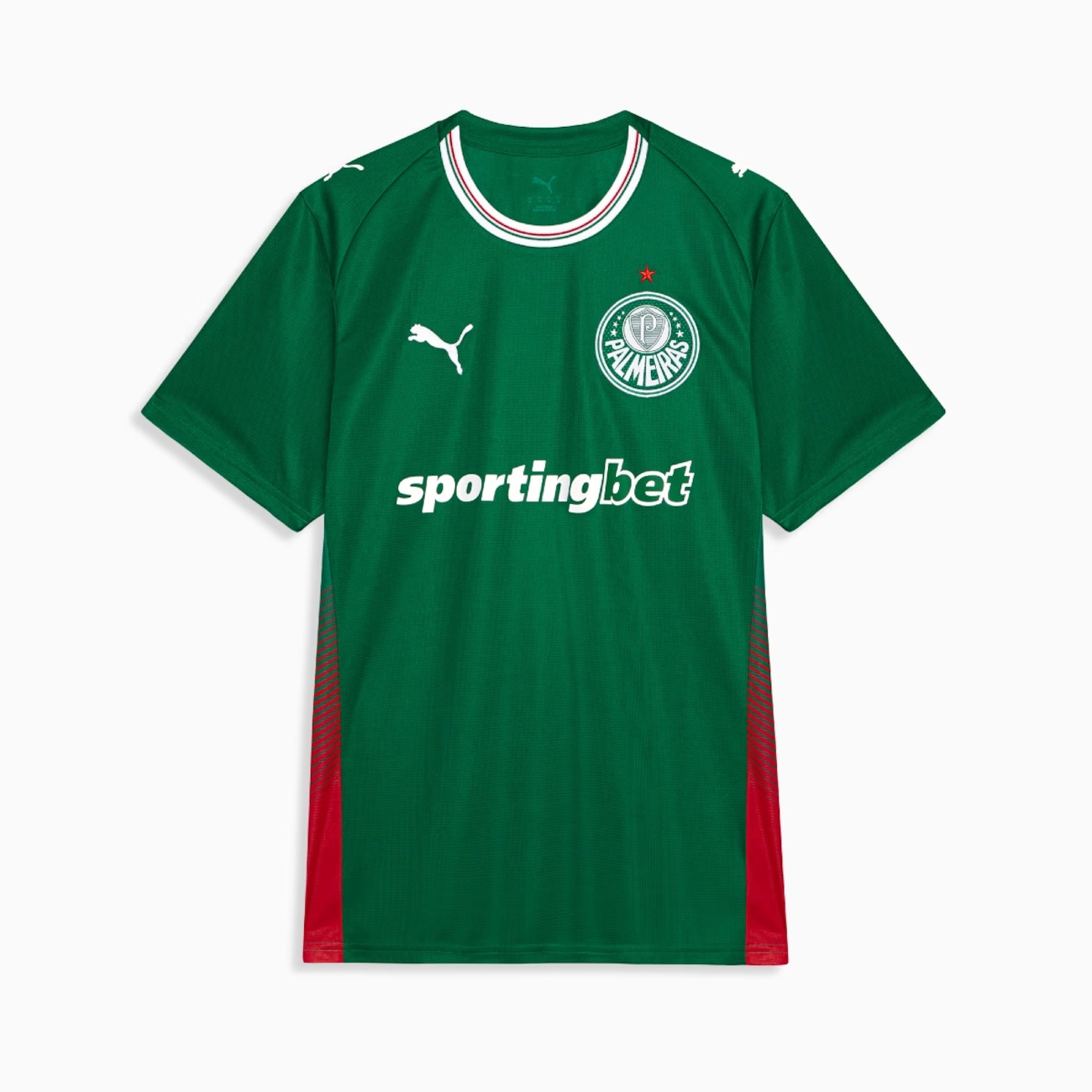 Puma Palmeiras サイン入りユニフォーム Camisa do Palmeiras Puma 2026 Uniforme 1 Torcedor - Masculina