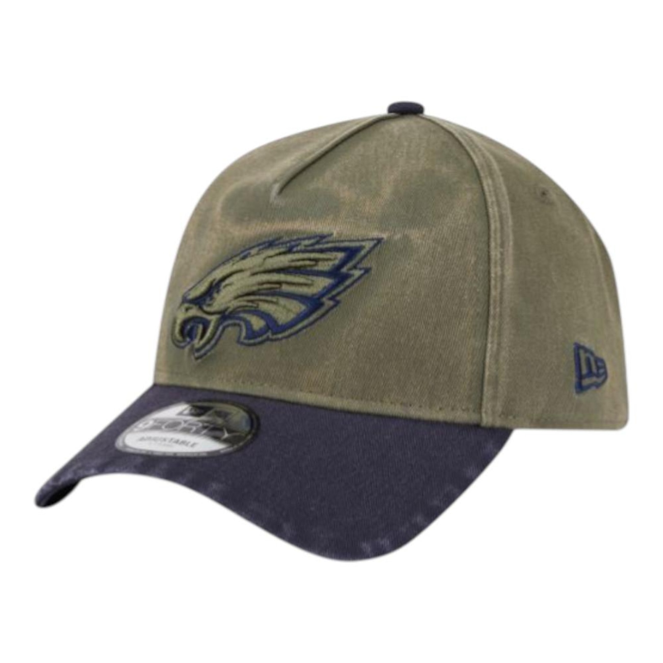 Boné Masculino New Era 940A-Frame New Olive Philadelphia Eagles