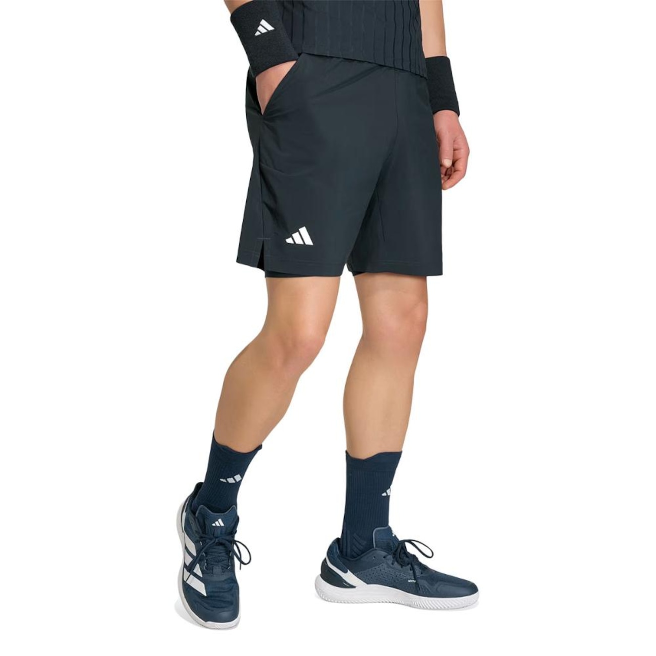 おおなみ Shorts adidas Tennis 2in1 - Masculino | Centauro